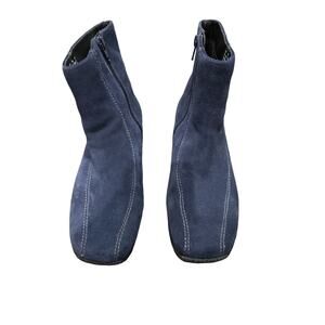 Clarks Blue Ankle Boots